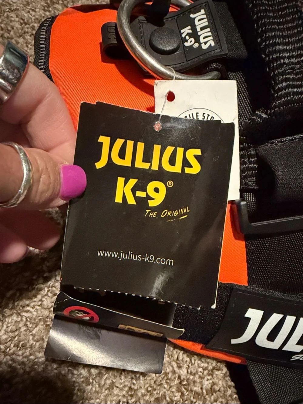 NWT Julius K-9 IDC Powerharness for dogs (size 3)
